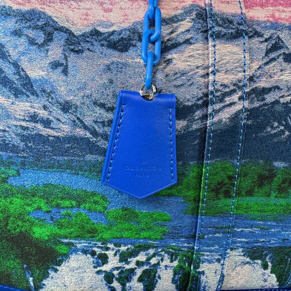 Louis Vuitton Landscape Keepall 50 Bag Bandouliere Virgil Multicolor Jacquard LV - Picture 10 of 16